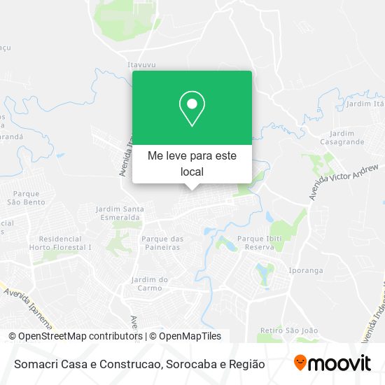 Somacri Casa e Construcao mapa