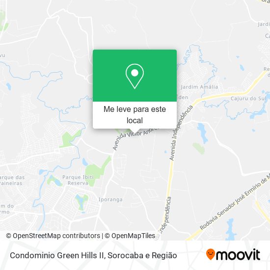 Condominio Green Hills II mapa