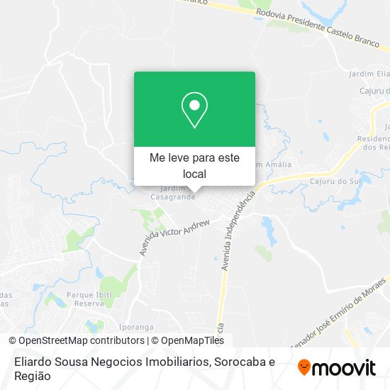 Eliardo Sousa Negocios Imobiliarios mapa