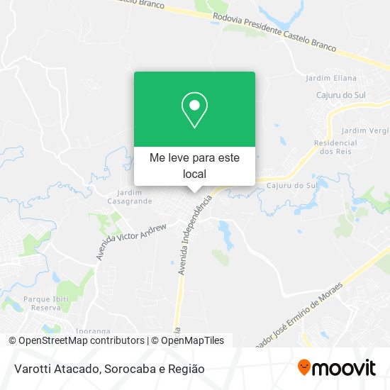 Varotti Atacado mapa