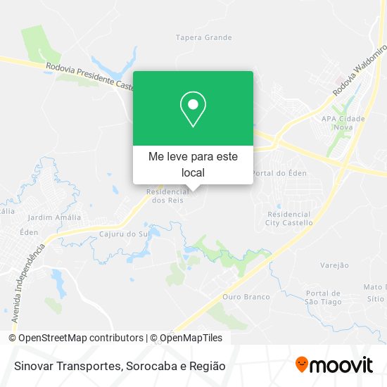 Sinovar Transportes mapa