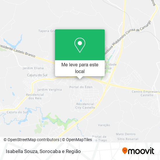 Isabella Souza mapa