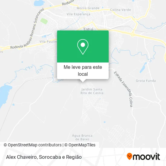 Alex Chaveiro mapa