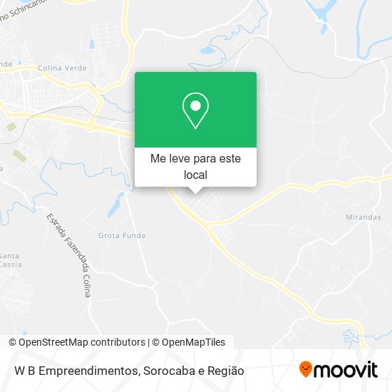 W B Empreendimentos mapa