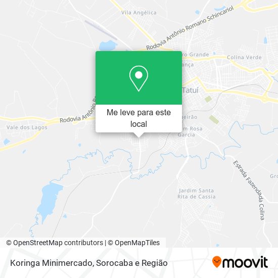 Koringa Minimercado mapa