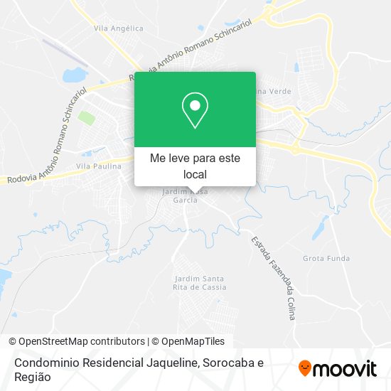 Condominio Residencial Jaqueline mapa