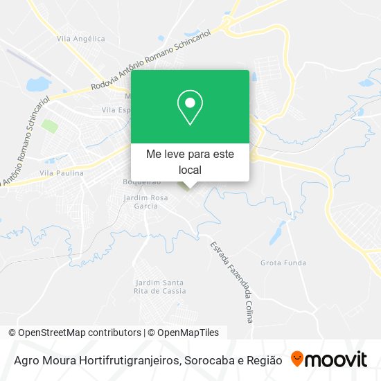 Agro Moura Hortifrutigranjeiros mapa