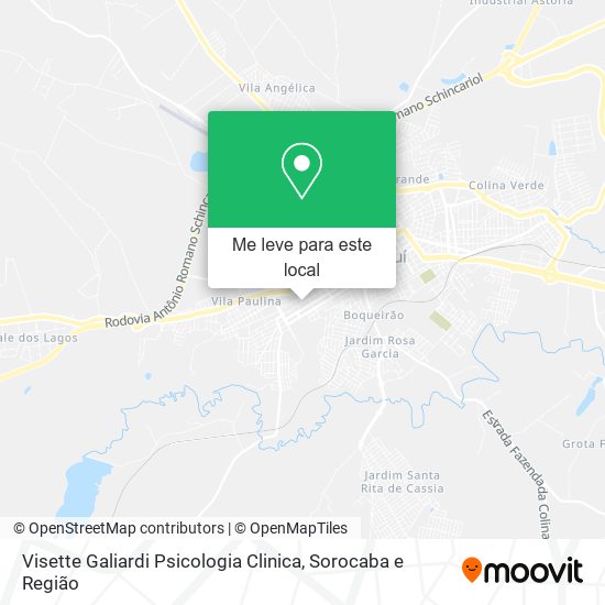 Visette Galiardi Psicologia Clinica mapa