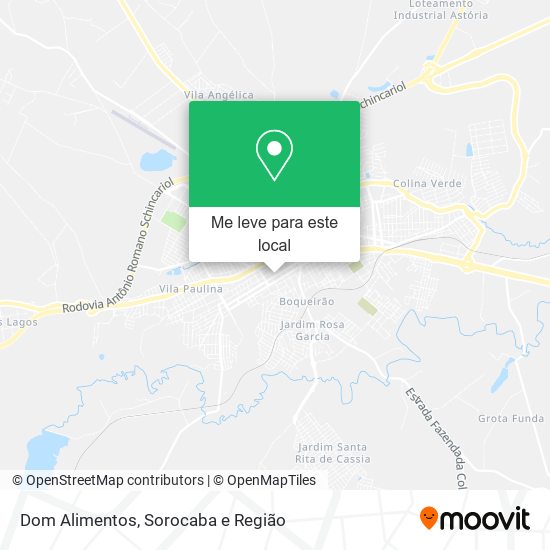 Dom Alimentos mapa