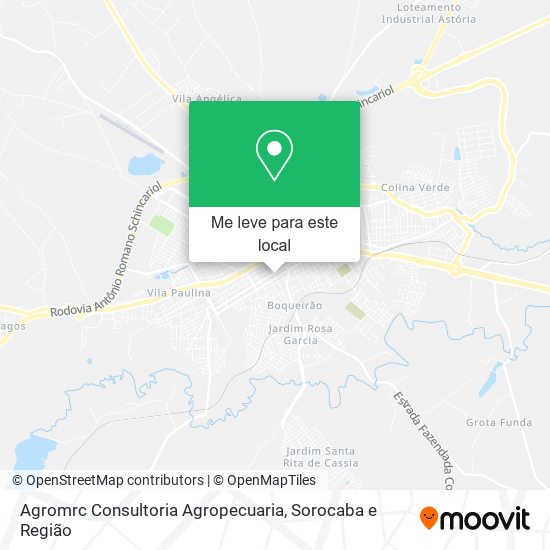 Agromrc Consultoria Agropecuaria mapa