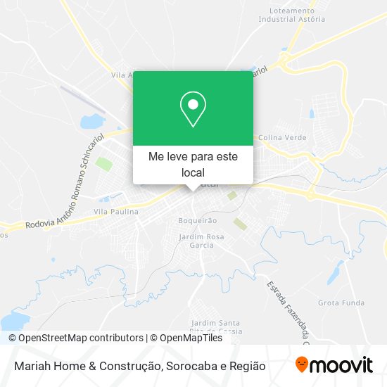 Mariah Home & Construção mapa