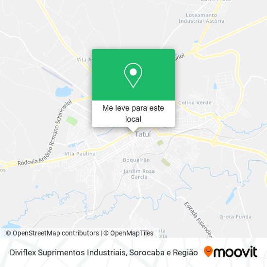 Diviflex Suprimentos Industriais mapa
