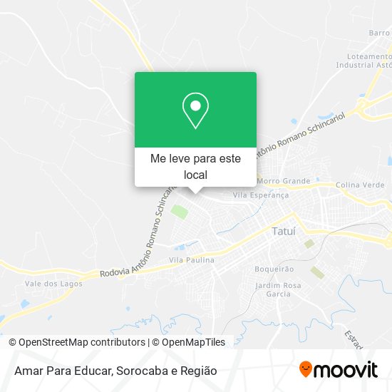 Amar Para Educar mapa