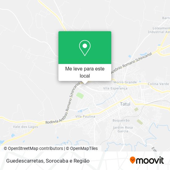 Guedescarretas mapa