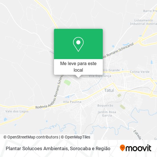 Plantar Solucoes Ambientais mapa