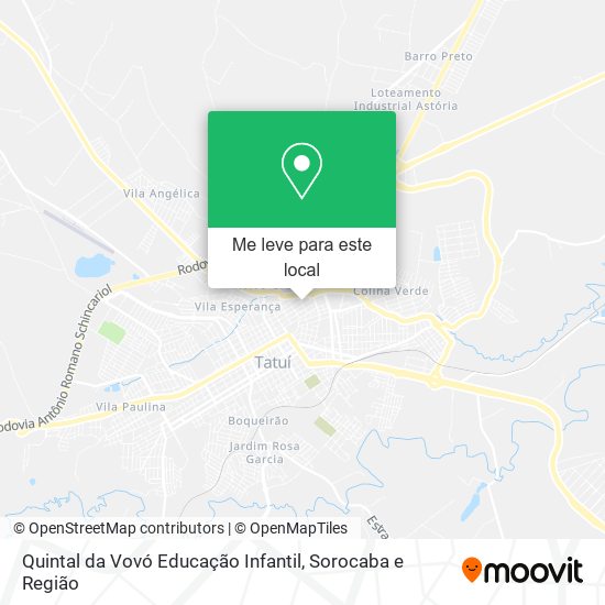 Quintal da Vovó Educação Infantil mapa