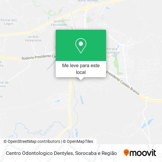 Centro Odontologico Dentyles mapa