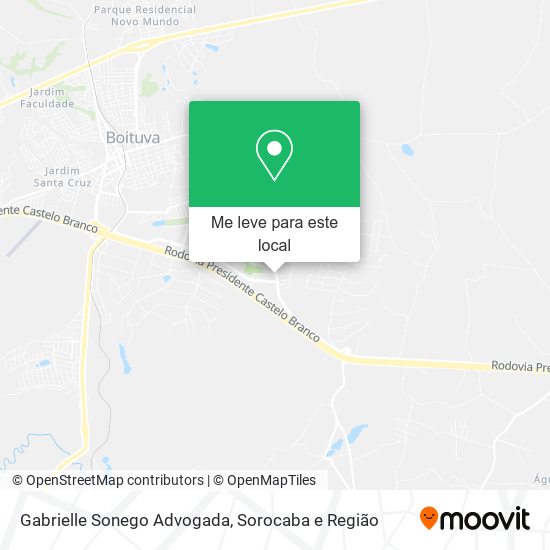 Gabrielle Sonego Advogada mapa