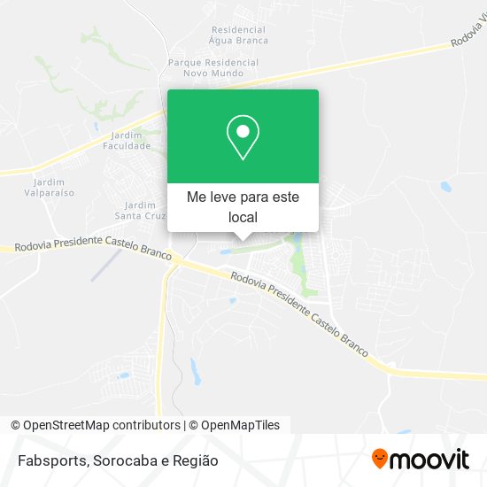 Fabsports mapa