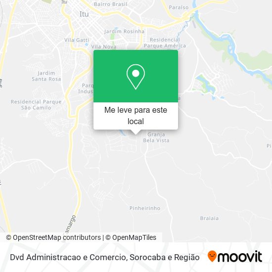 Dvd Administracao e Comercio mapa