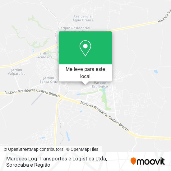 Marques Log Transportes e Logistica Ltda mapa