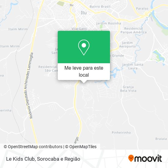 Le Kids Club mapa