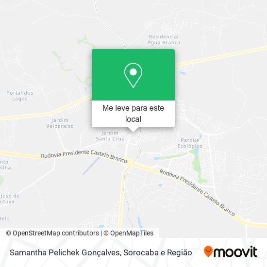 Samantha Pelichek Gonçalves mapa