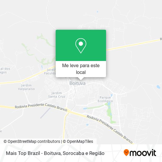 Mais Top Brazil - Boituva mapa