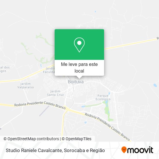 Studio Raniele Cavalcante mapa