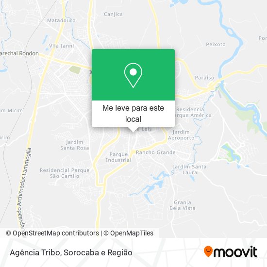 Agência Tribo mapa