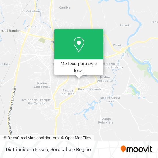 Distribuidora Fesco mapa