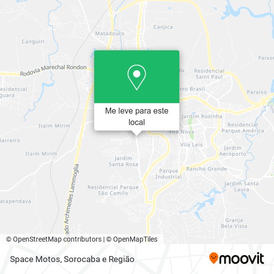 Space Motos mapa