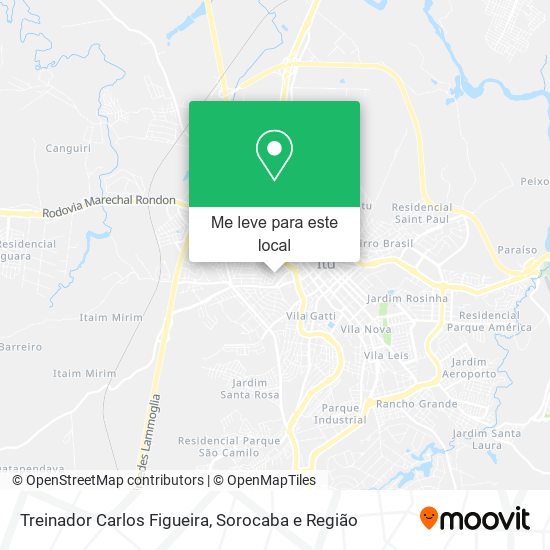 Treinador Carlos Figueira mapa