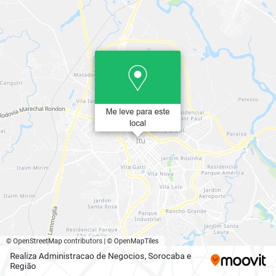 Realiza Administracao de Negocios mapa