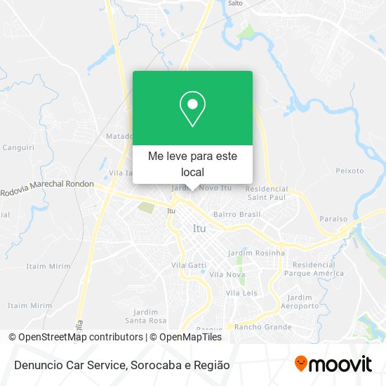 Denuncio Car Service mapa