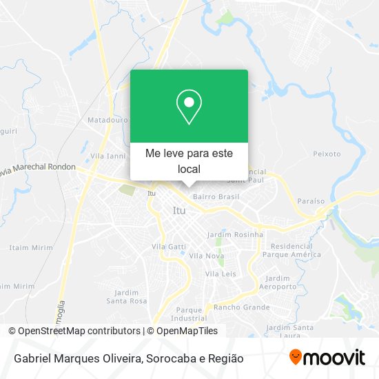 Gabriel Marques Oliveira mapa