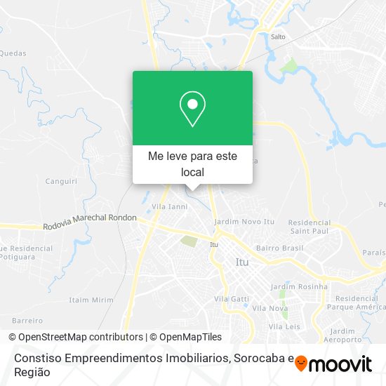 Constiso Empreendimentos Imobiliarios mapa