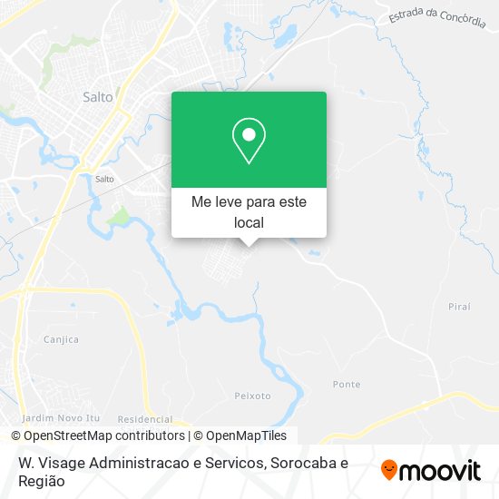 W. Visage Administracao e Servicos mapa