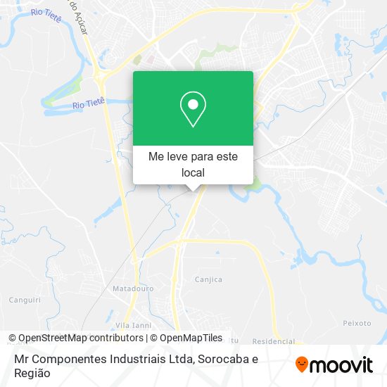 Mr Componentes Industriais Ltda mapa