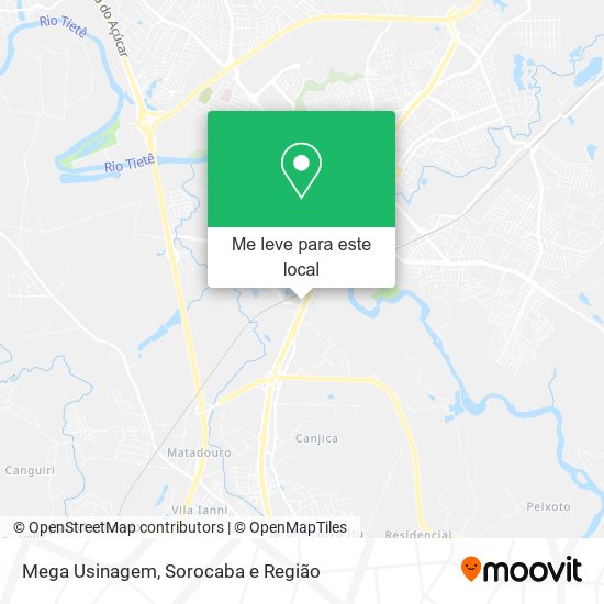 Mega Usinagem mapa