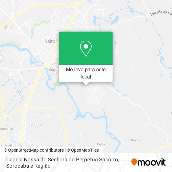 Capela Nossa do Senhora do Perpetuo Socorro mapa