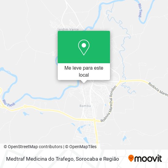 Medtraf Medicina do Trafego mapa