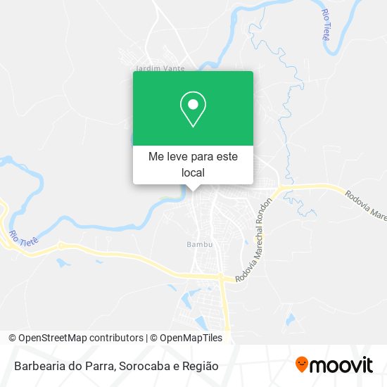 Barbearia do Parra mapa