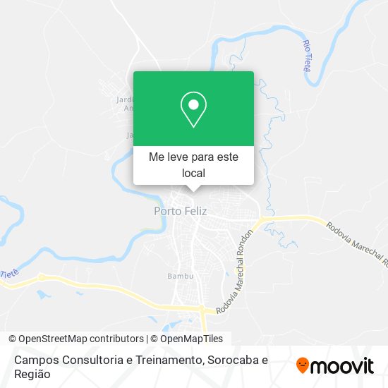 Campos Consultoria e Treinamento mapa