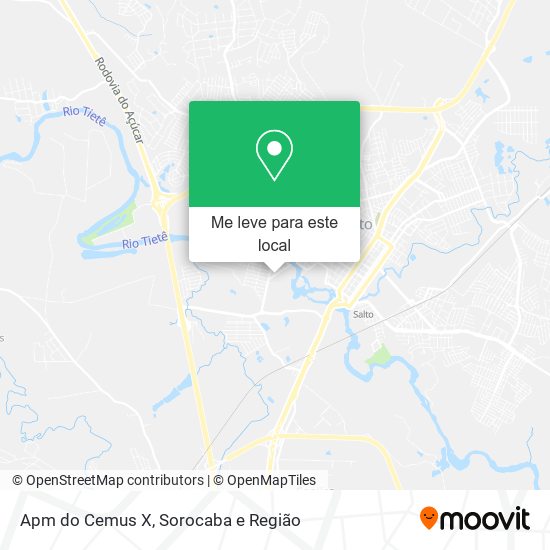 Apm do Cemus X mapa