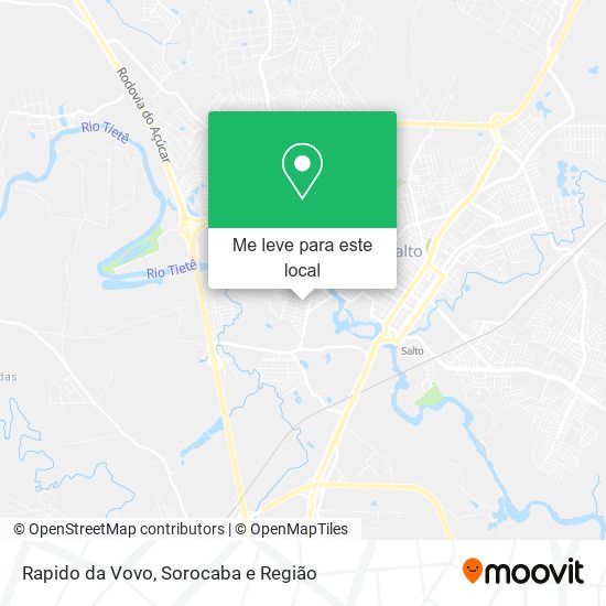 Rapido da Vovo mapa