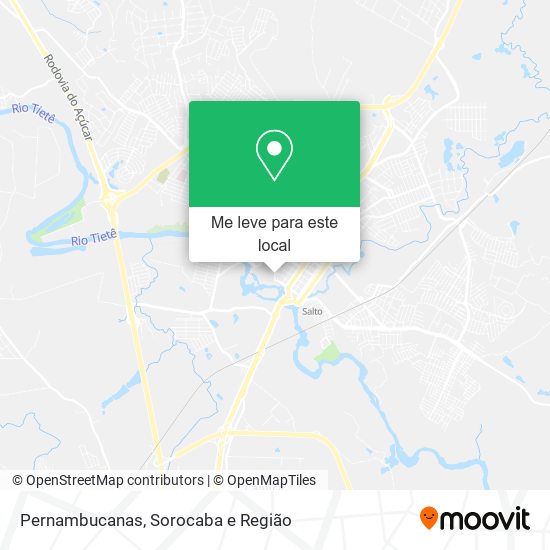 Pernambucanas mapa