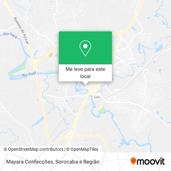 Mayara Confecções mapa