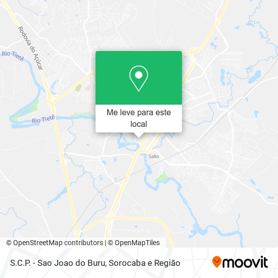 S.C.P. - Sao Joao do Buru mapa