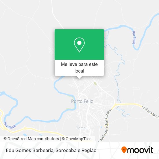 Edu Gomes Barbearia mapa
